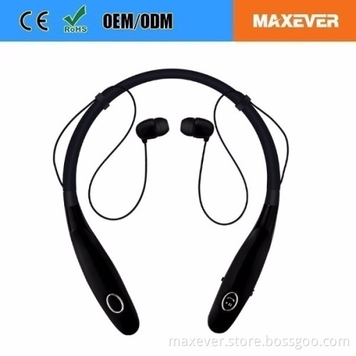 350mAH Ultra Big Battery High Quality Stereo Sound Wireless Neckband Bluetooth